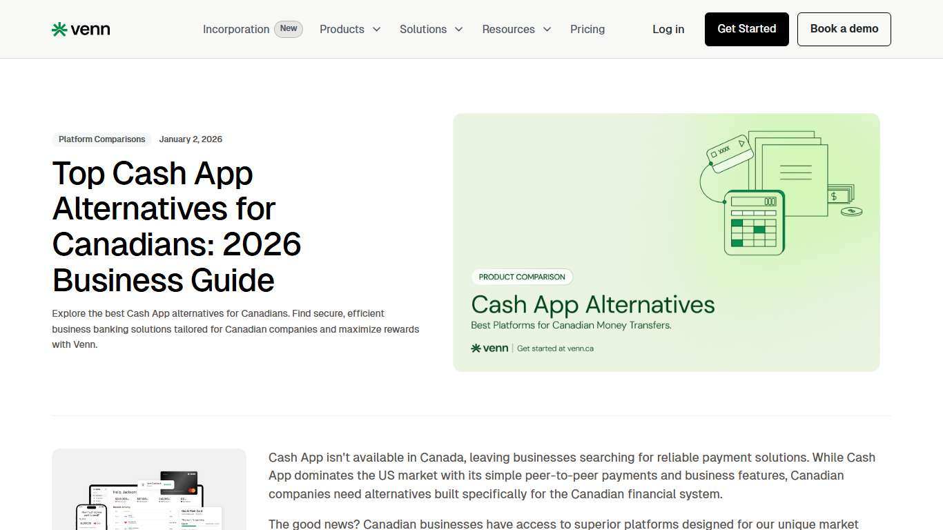 Top Cash App Alternatives for Canadians: 2026 Business Guide