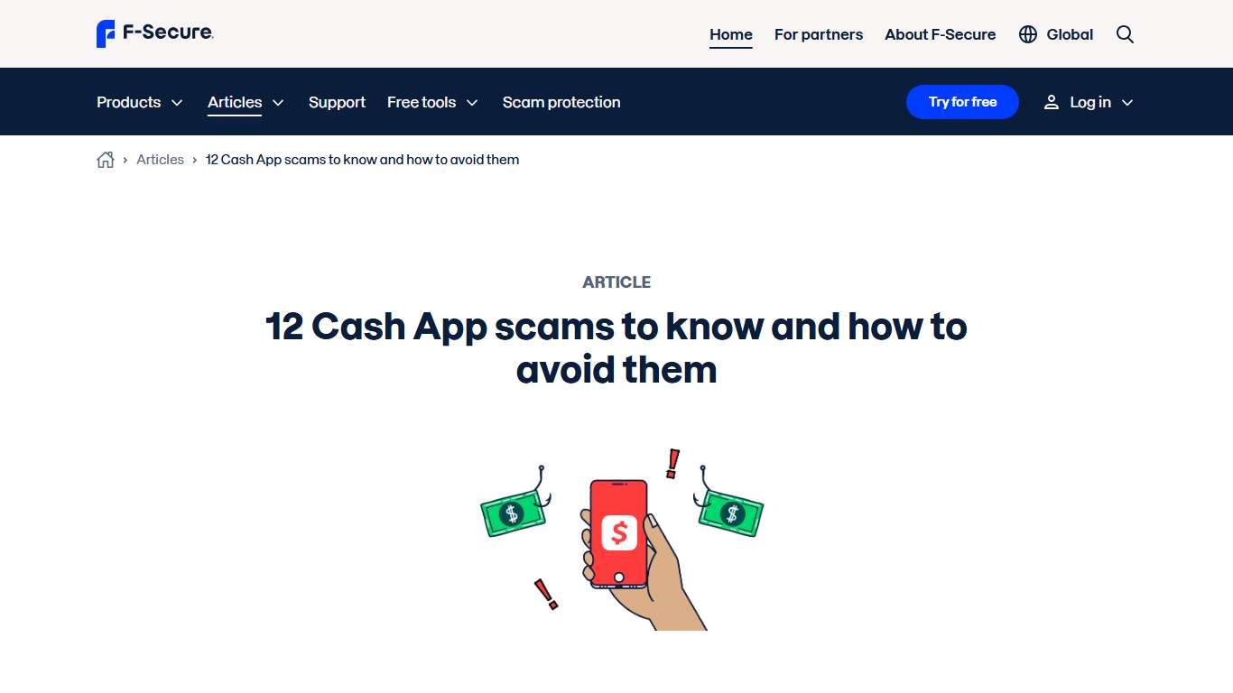 12 Cash App scams to know and how to avoid them | F‑Secure